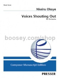 Voices Shouting Out (Study Score)