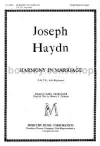 Harmony In Marriage (choir (SATB) and piano)