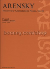 24 Characteristic Pieces, Op. 36