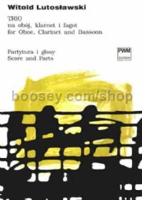 Trio for Oboe, Clarinet and Bassoon (score & parts)