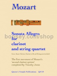 Sonata Allegro (Clarinet & String Quartet)