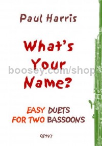 What's Your Name? (Bassoon Duet)