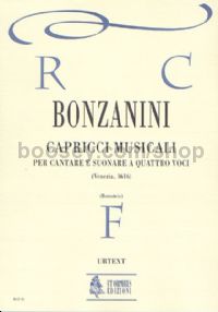 Capricci musicali per cantare e suonare a quattro voci (Venezia 1616) (score)