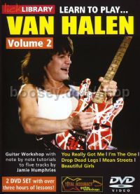 Learn To Play Van Halen Vol 2 Lick Library DVD