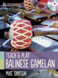 Teach And Play Balinese Gamelan (Book & DVD)