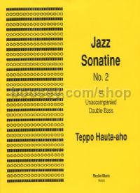 Jazz Sonatine No.2 for solo double bass