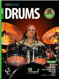 Rockschool Drums 2018-2024 Grade 3 (Book & Online Audio)