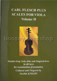 Carl Flesch Plus Scales for Viola Volume II