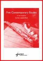 Five Contemporary Etudes for saxophone solo