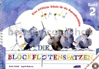 Die Blockflötenspatzen 2 Vol 2 (Book & CD)