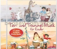 Tier- und Trommel-Musik für Kinder (CD)