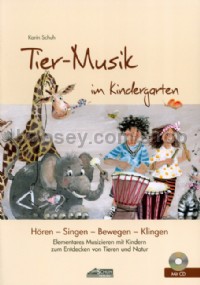 Tier-Musik im Kindergarten (Book & CD)