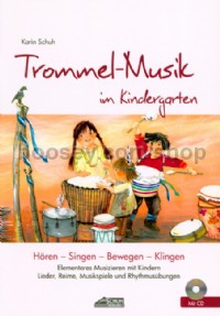 Trommel-Musik im Kindergarten (Book & CD)