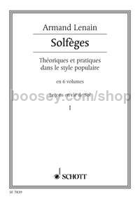 Solfèges Band 1 - voice & piano