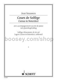 Cours de Solfège Vol. 1 - voice