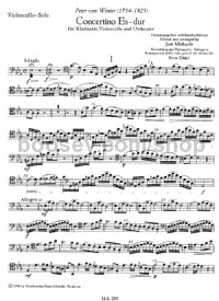 Concertino (Cello Part) - Digital Sheet Music