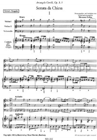 Sonata da chiesa (2 Violinen und B.C. Parts) - Digital Sheet Music