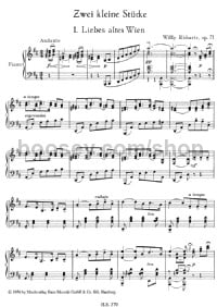 2 Small Pieces (Piano) -Digital Sheet Music