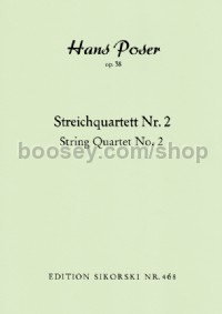 Streichquartett Nr. 2 (Set of Parts)