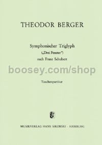 Symphonischer Triglyph ('Drei Fenster') (Study Score)