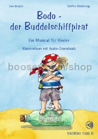 Bodo - der Buddelschiffpirat (Book with Online Audio)