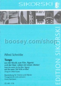 Tango für Violine und Klavier