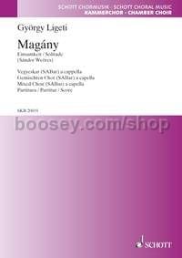 Magány (choral score)