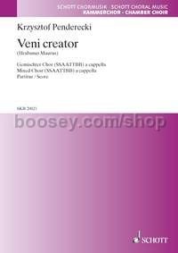 Veni creator (choral score)