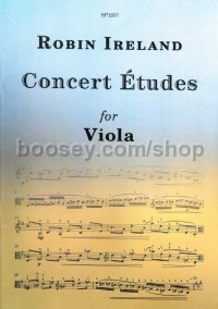 Concert Etudes for Viola