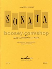 Sonata for Alto Saxophone 