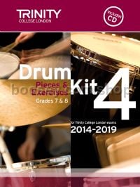 Drum Kit 4 (Grades 7 & 8) with CD 2014-2019