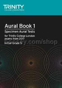 Aural Tests Book 1, from 2017 (Initial–Grade 5) (+ 2 CDs)