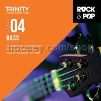 Trinity Rock & Pop 2018 Bass Grade 4 (CD Only)