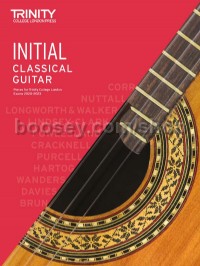 Classical Guitar Exam Pieces From 2020: Initial
