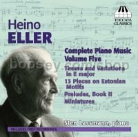 Piano Music Volume 5 (Toccata Classics Audio CD)