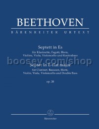 Septet for Clarinet, Bassoon, Horn, Violin, Viola, Violoncello and Double Bass in E-flat major Op.20
