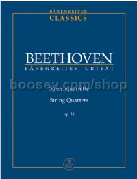 String Quartets Op.18 (Study Score)