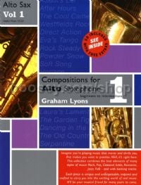 Compositions for Alto Saxophone vol.1 (Book & CD)