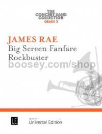 Big Screen Fanfare Rockbuster (Concert Band Score & Parts)