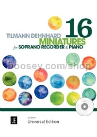 16 Miniatures - Recorder (Book & CD)