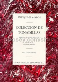 Coleccion de Tonadillas Complete Voice & Piano