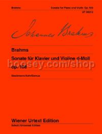 Sonata Dmin Op. 108 Violin/piano (Wiener Urtext Edition)