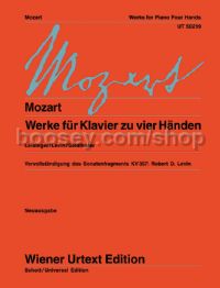 Works For Piano 4 Hands (Wiener Urtext Edition)