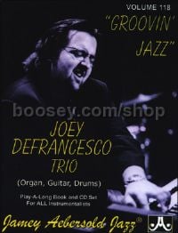 Vol. 118 Groovin' Jazz (Book & CD) (Jamey Aebersold Jazz Play-along)
