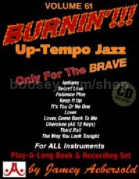 Burnin' Up Tempo Jazz (Book & CD) (Jamey Aebersold Jazz Play-along)