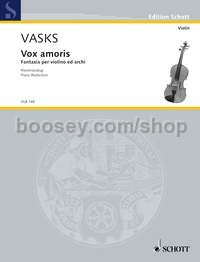 Vox amoris - violin & piano reduction