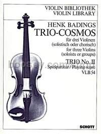 Trio-Cosmos Nr. 2 - 3 violins