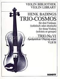 Trio-Cosmos Nr. 6 - 3 violins