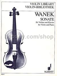 Sonata - violin & piano