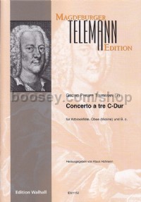 Concerto a tre C-Dur (Score & Parts)